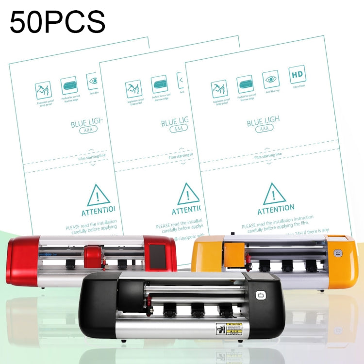 50 pezzi F0004 Pellicola morbida in TPU anti-blu Ray per taglierina protettiva, F0004 50 pezzi F0004 Pellicola morbida in TPU anti-blu Ray per taglierina protettiva, F0004